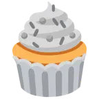 cuore grigio + cupcake