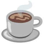 cuore grigio + bevanda calda