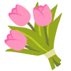 cuore rosa + tulipano