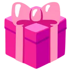 cuore rosa + regalo