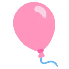 cuore rosa + palloncino