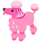 cuore rosa + barboncino