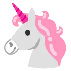 cuore rosa + unicorno