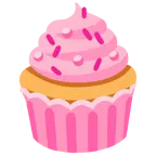 cuore rosa + cupcake