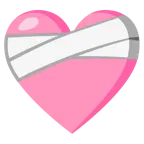 cuore rosa + cuore guarito
