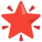 cuore rosso + stella che brilla