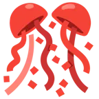 cuore rosso + coriandoli