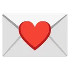 cuore rosso + lettera d’amore