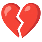cuore rosso + cuore infranto