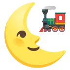 faccina ultimo quarto di luna + locomotiva