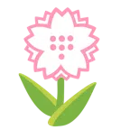 tulipano + fiore bianco