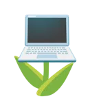 tulipano + computer portatile