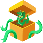 Geschenk + Drache