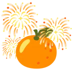 Feuerwerk + Mandarine
