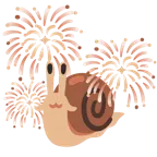Feuerwerk + Schnecke