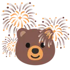 Feuerwerk + Bär