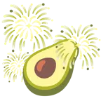 Feuerwerk + Avocado