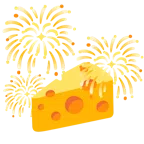 Feuerwerk + Käsestück