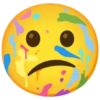 Mischpalette + verwundertes Gesicht