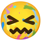 Mischpalette + verwirrtes Gesicht