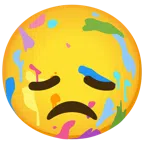 Mischpalette + enttäuschtes Gesicht