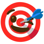 tam isabet + göz kırpan yüz