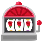 Spielautomat + Rose