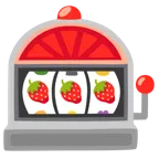 Spielautomat + Erdbeere