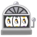 Spielautomat + Pinguin