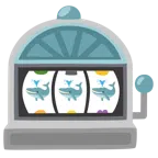 Spielautomat + blasender Wal