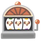 Spielautomat + Hundegesicht