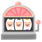 Spielautomat + Schweinegesicht