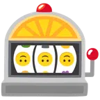 Spielautomat + umgekehrtes Gesicht