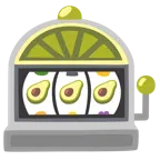 Spielautomat + Avocado