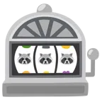 Spielautomat + Waschbär