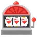 Spielautomat + Herz mit Verband