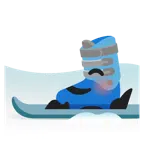 Ski + lächelndes Gesicht mit lachenden Augen