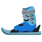 Ski + erleichtertes Gesicht