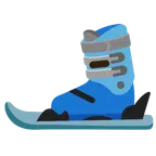 Ski + ausdrucksloses Gesicht