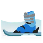 Ski + enttäuschtes Gesicht