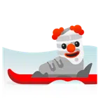 kayak + palyaço yüzü