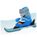 Ski + sich vor Lachen auf dem Boden wälzen