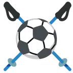 kayak + futbol topu