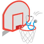 Basketball + Stethoskop