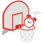 Basketball + Wecker