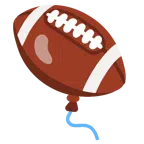 futbol amerykański + balon