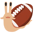 Football + Schnecke