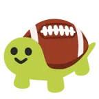 Football + Schildkröte