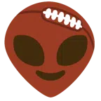 Football + Außerirdischer