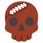 Football + Totenkopf